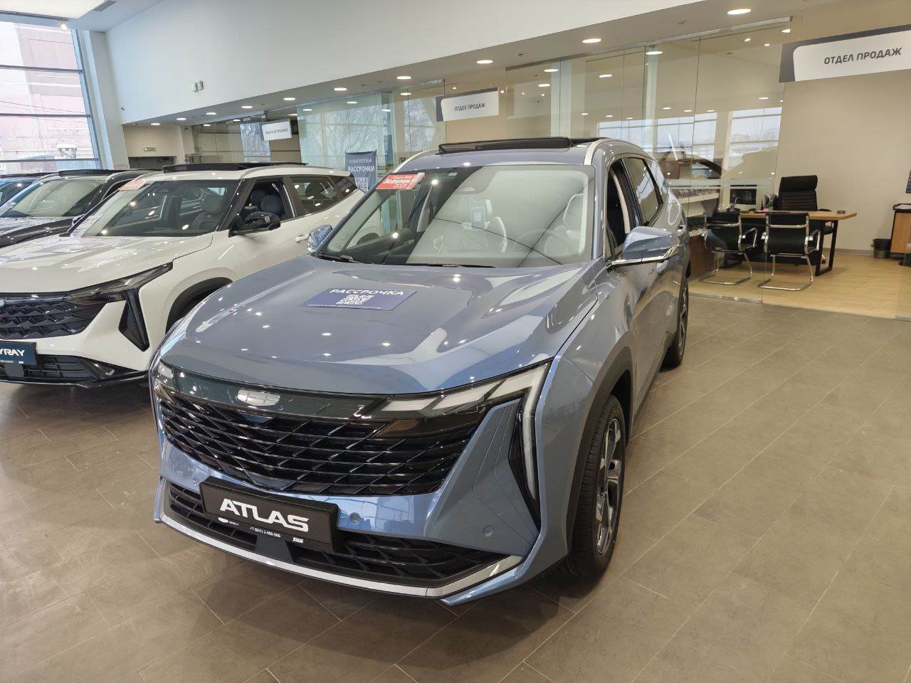 Geely Atlas II Люкс/Luxury 2.0T 8АКП полный привод (200 л.с.)